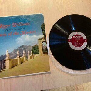1956 ROGER WILLIAMS MUSIC OF THE MASTERS VINYL LP KAPP KL-1040